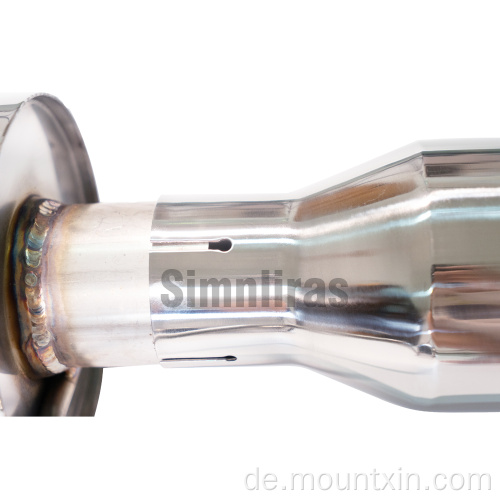 Ford Mustang V6 3.7L Leistungsachsen Achseback -Abgassystem